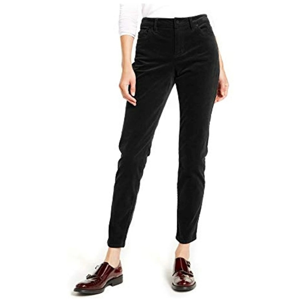 Vince Camuto  Black Corduroy Skinny Jeans Pants Zise 28